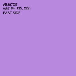 #B887DE - East Side Color Image